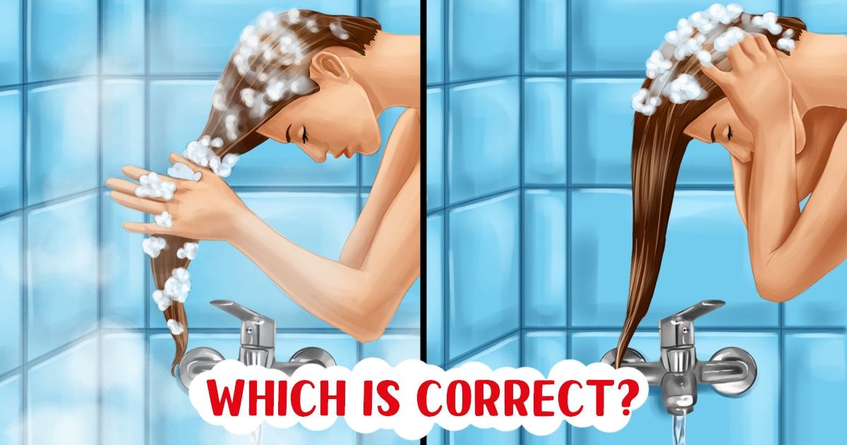 How to Wash Hair Correctly / 5Minute Crafts