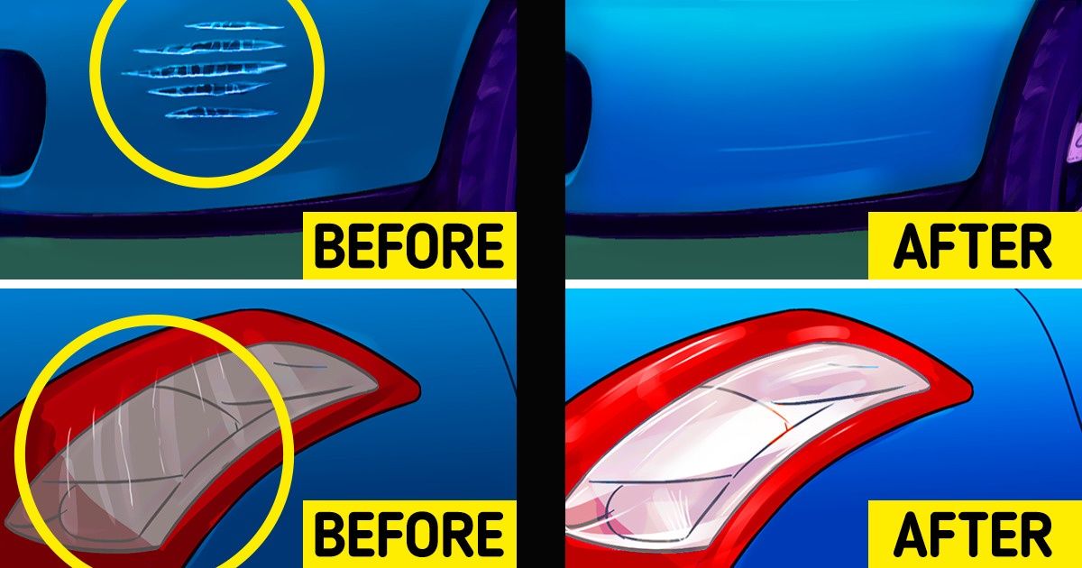 How to Remove Scratches From a Car