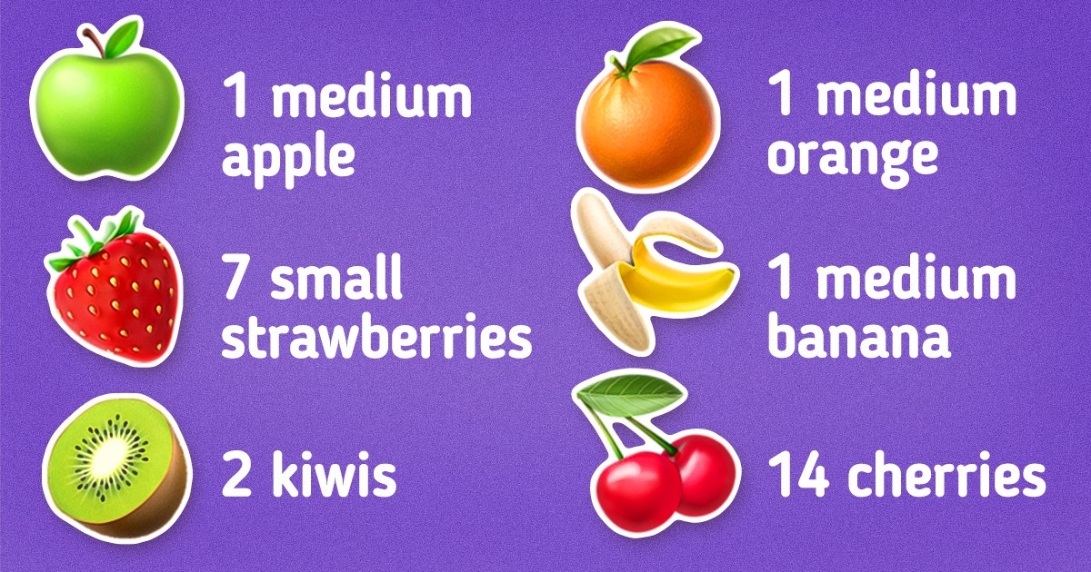 How Much Fruit You Should Eat Per Day 5 Minute Crafts