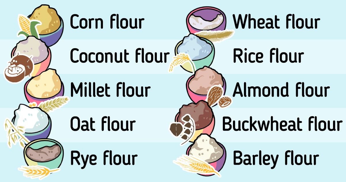 Different Types of Flour, and What Recipes They Are Best For