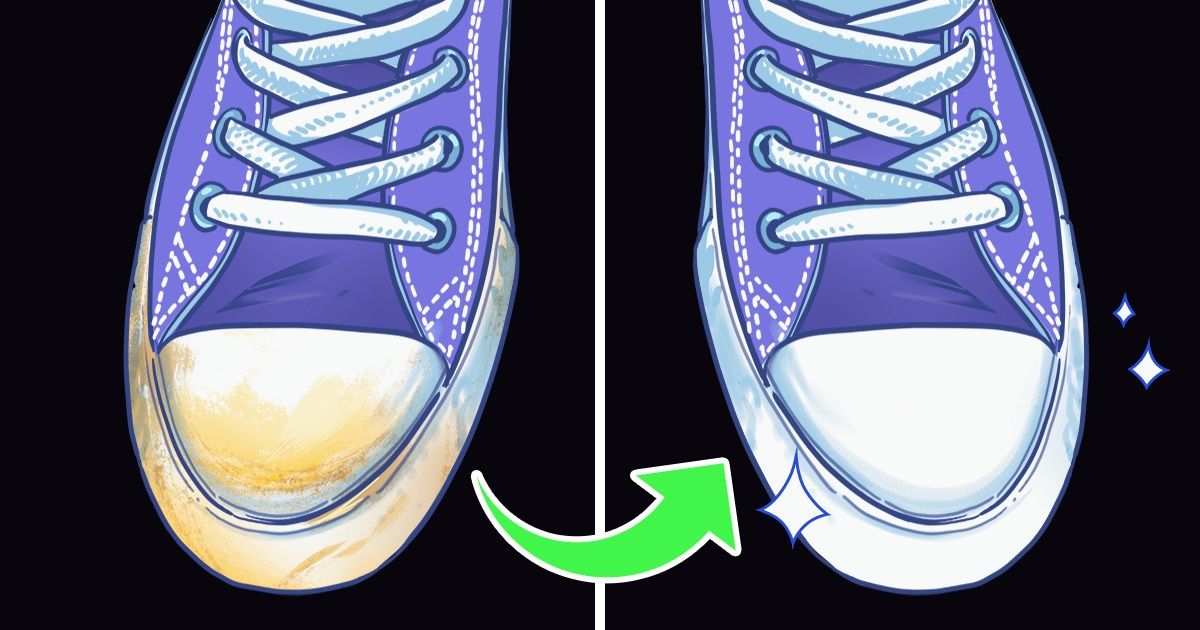 How to Clean Rubber on Shoes