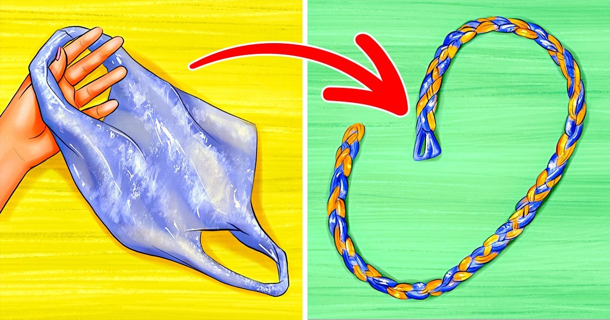 How to Make a Rope Out of a Plastic Bag