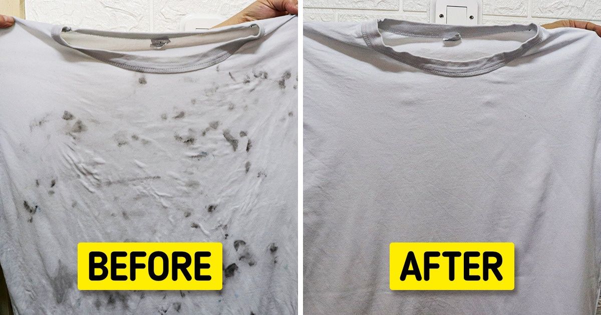 How to Remove Dye Stains From Clothes / 5-Minute Crafts