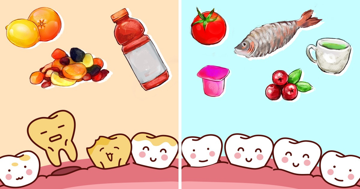 Which Foods Are Good and Bad for Your Teeth
