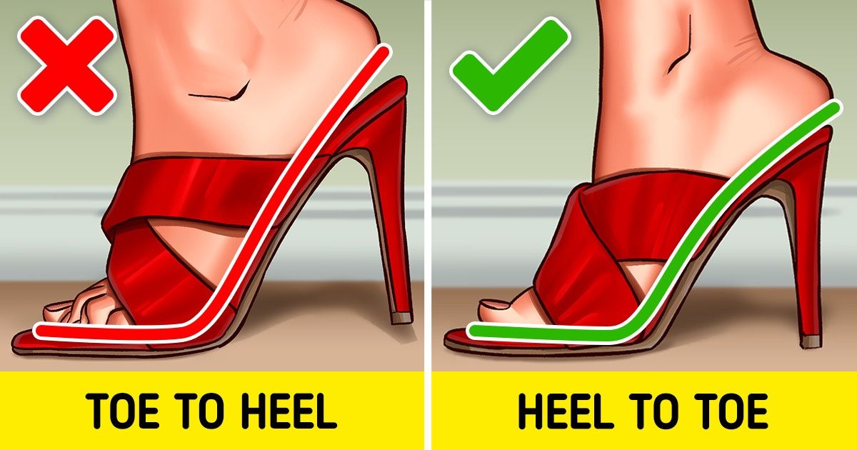 6 Tips on Walking in Heels Without Pain / 5-Minute Crafts