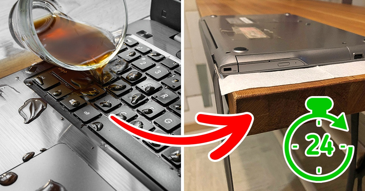 What to Do If You Spill Water on Your Laptop