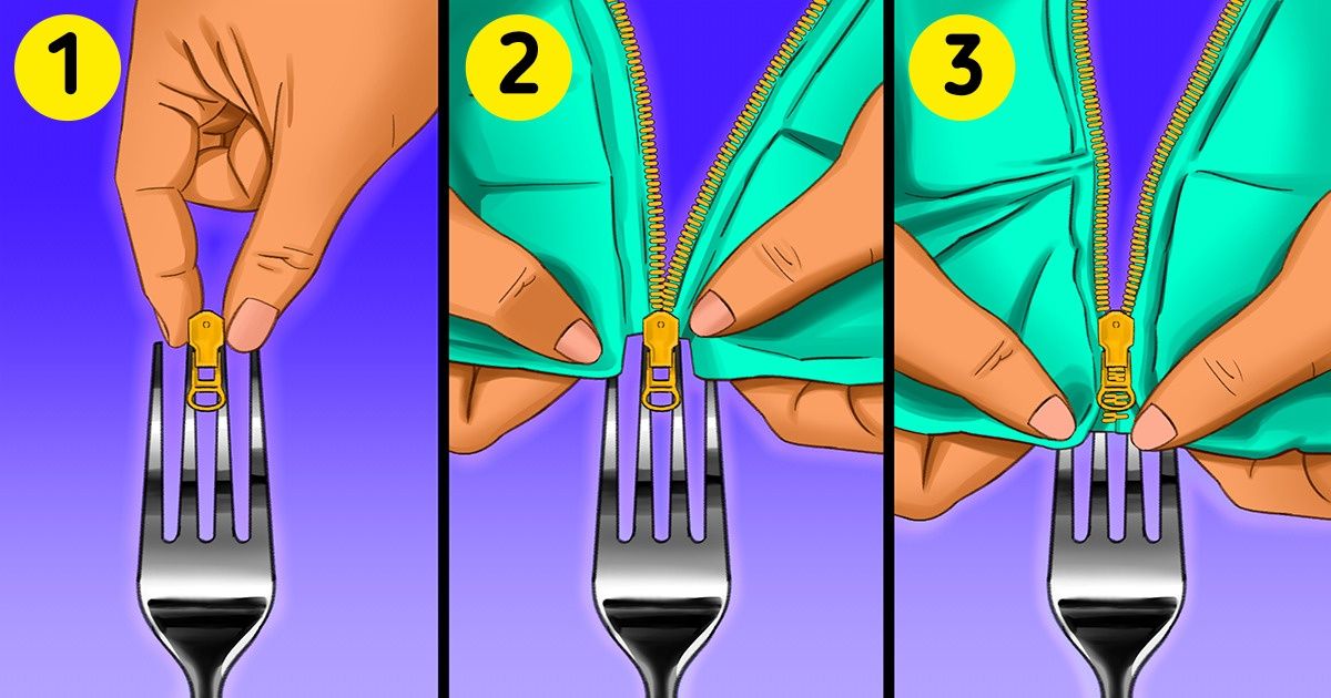 How To Fix A Zipper 5 Minute Crafts