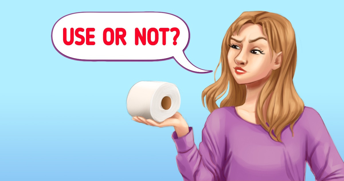 Why Toilet Paper May Actually Be Harmful / 5Minute Crafts