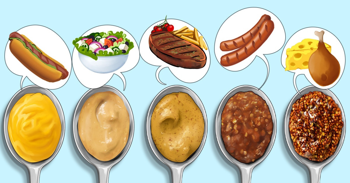 Different Types of Mustard, and What Dishes Each of Them Is Good For