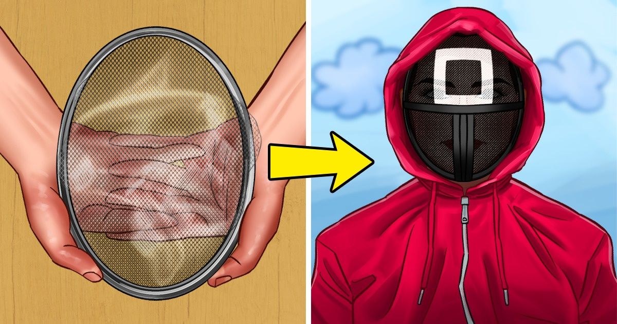 How to Make a Squid Game Mask