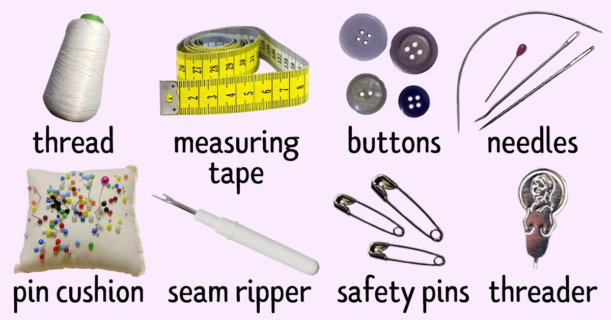 Hand Sewing Tools and Their Uses: List of Equipment Needed