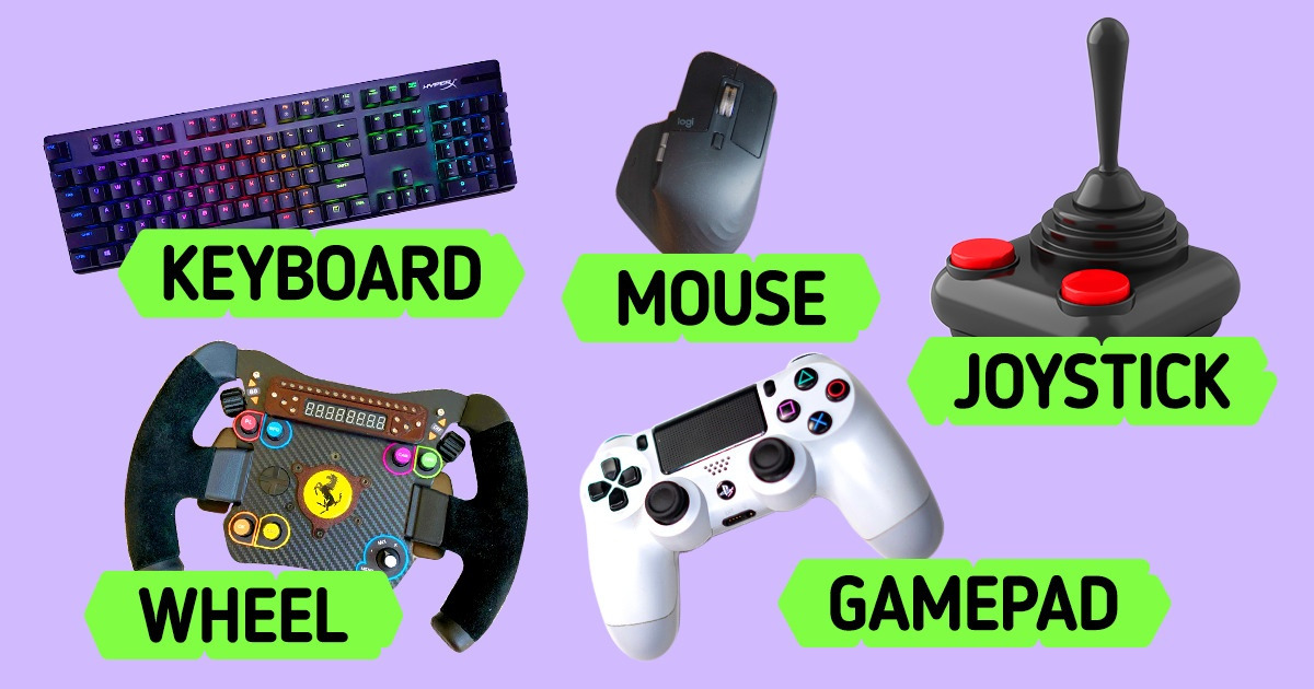 A Guide To Different Types Of Game Controllers 5 Minute Crafts