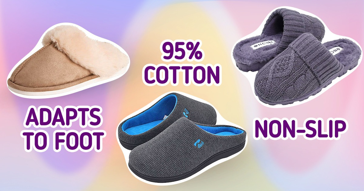 10 Comfortable Slippers From Amazon That Can Make Your Feet Happy / 5 ...