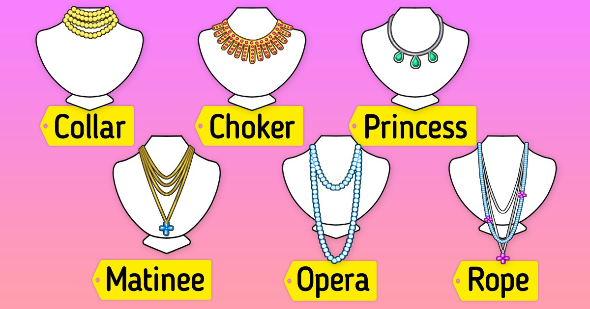 Different Necklace Types, and How to Combine Them With Clothes