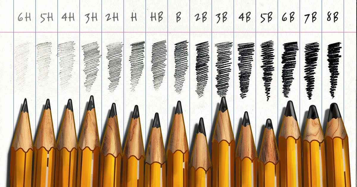 The Lightest Shade of Drawing Pencil Understanding Pencil Hardness and