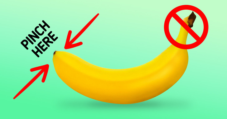 How to Open a Banana Correctly / 5-Minute Crafts
