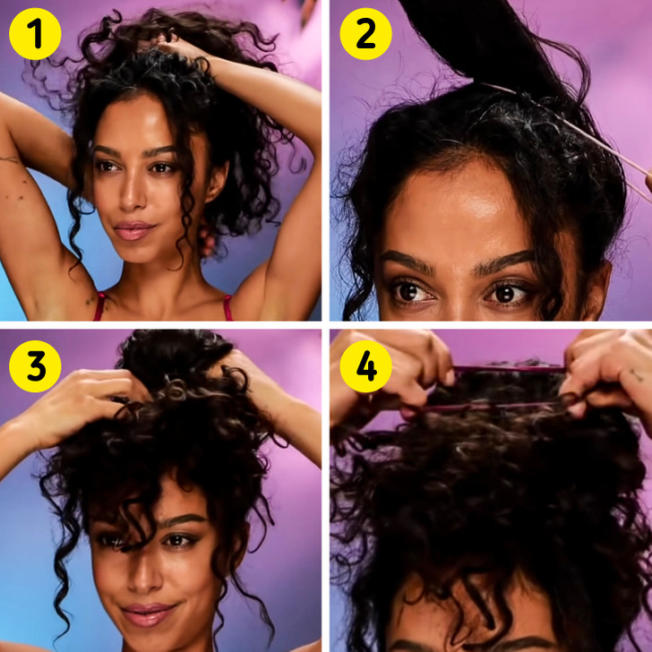 Hair Buns: Types and Instructions