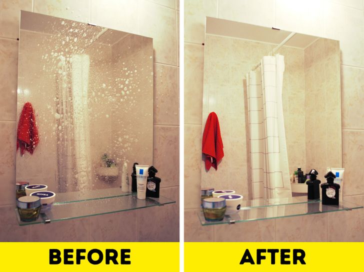 Clean A Mirror Without Leaving Streaks, Best Way To Clean Bathroom Mirror Without Streaks
