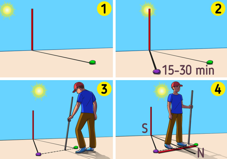 how-to-find-north-without-a-compass-5-minute-crafts