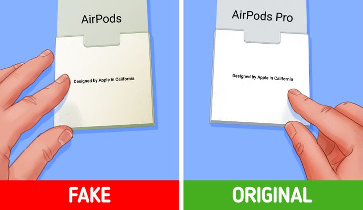 How to Spot Fake AirPods