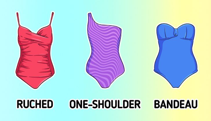 Different Types of Swimsuits and How to Wear Them / 5-Minute Crafts