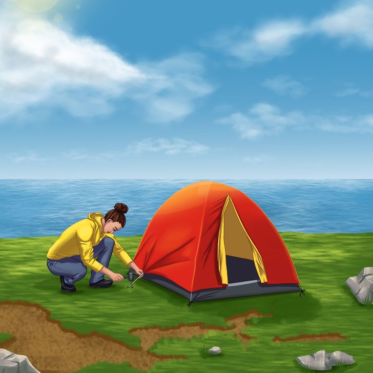 Put a tent