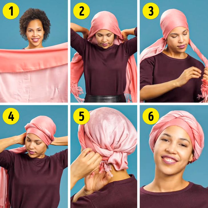 How to Tie a Headscarf