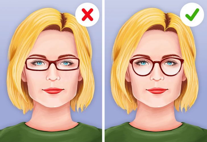 How to Choose Glasses for Your Face Shape / 5-Minute Crafts
