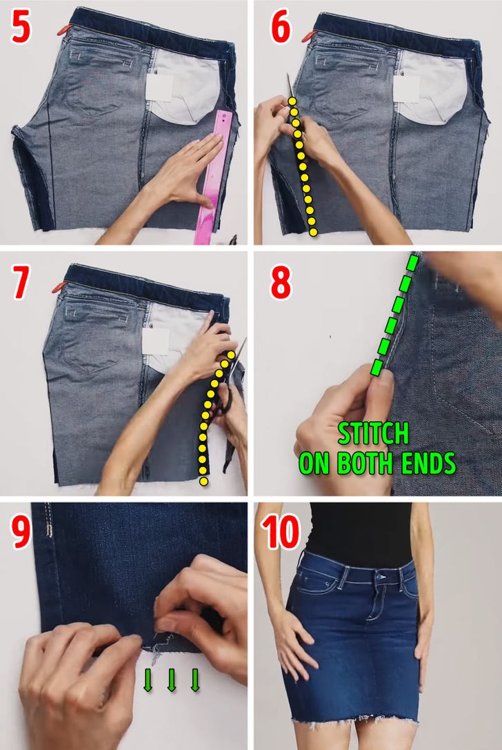How To Look Effortlessly Cool With Your Old Clothes / 5-Minute Crafts