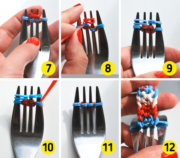 How to Make a Rubber Band Bracelet - The Crafty Blog Stalker
