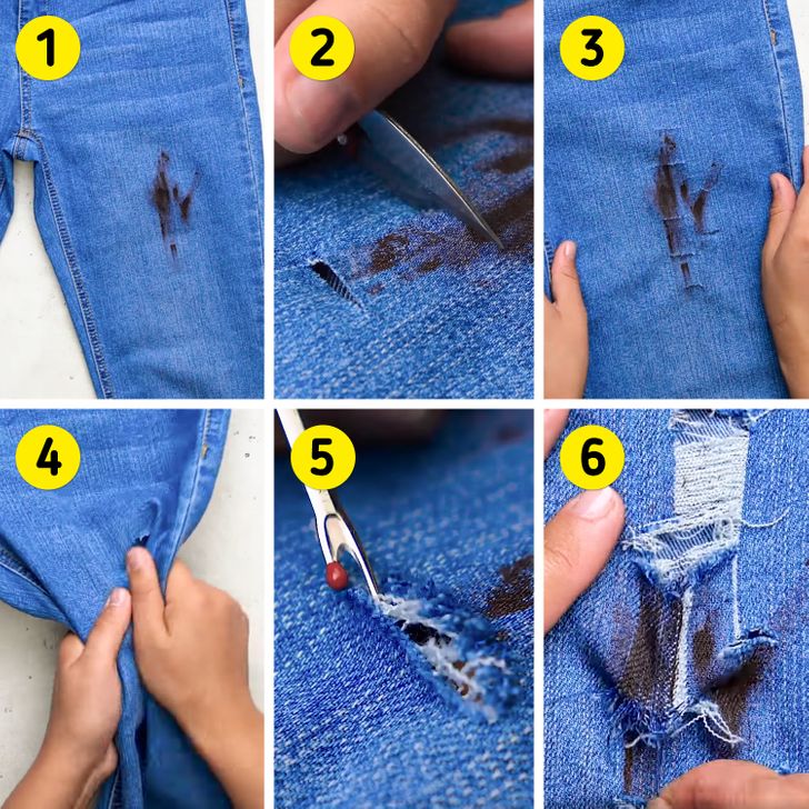 How to Tailor or Repair Jeans / 5-Minute Crafts