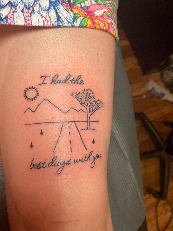 Tattoo uploaded by Pamela  Ive come to love Latin after studying it for  years in high school the tattoo I designed in my own minimalist handwriting  translates to sure as the