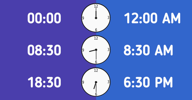 How To Convert Time From A 12 Hour Format To A 24 Hour Format 5 