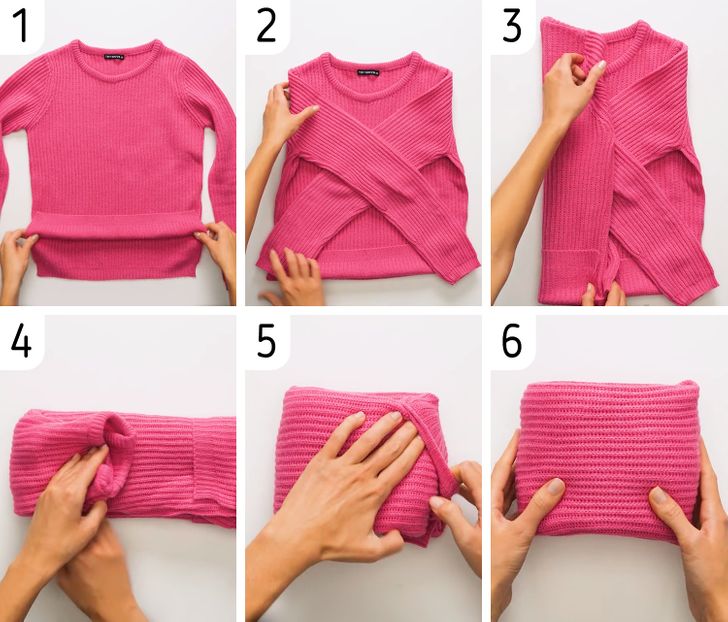 How to Fold Clothes Compactly / 5-Minute Crafts