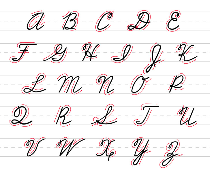 Writing In Cursive Learn How To Do It Beautifully 5 Minute Crafts