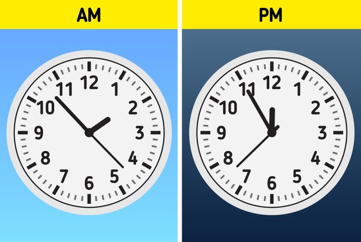 How to Distinguish Between AM and PM / 5-Minute Crafts