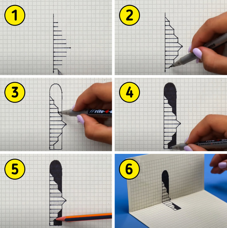 How to 3D Drawing Step by Step: Tips and Techniques for Beginners / 5 ...