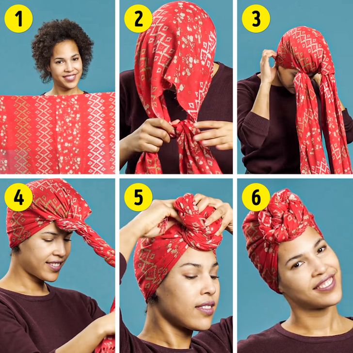 How to Tie a Headscarf