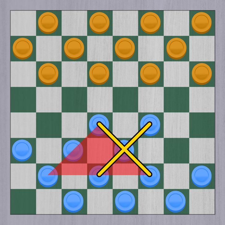 Best Techniques and Moves to win in Dama Game or Checkers 