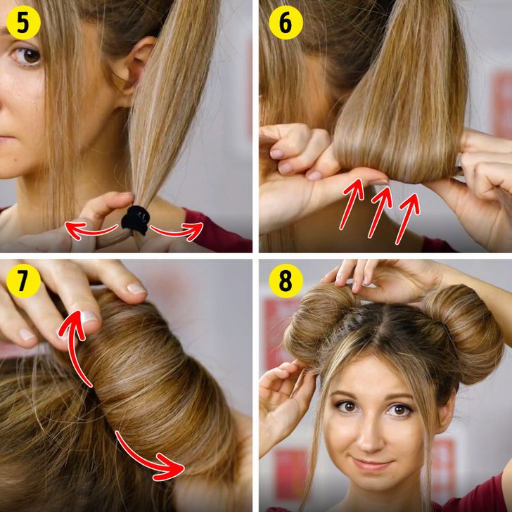 How to Do Hairstyles Fast: 9 Ways / 5-Minute Crafts