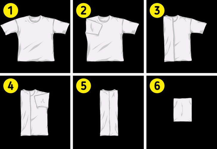 Onlooker I reckon Shrink 4 Ways to Fold a T-Shirt Nicely