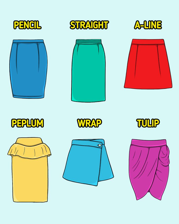 What Types of Skirts There Are / 5-Minute Crafts