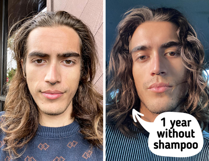 18 People Who Stopped Using Shampoo to Prove That You Don't Always Need It  to