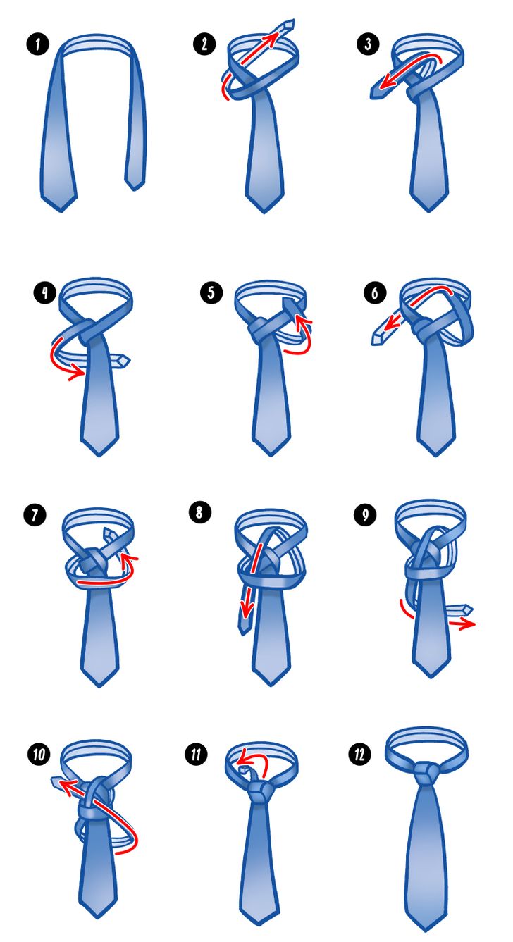 7 Ways to Tie a Tie / 5-Minute Crafts